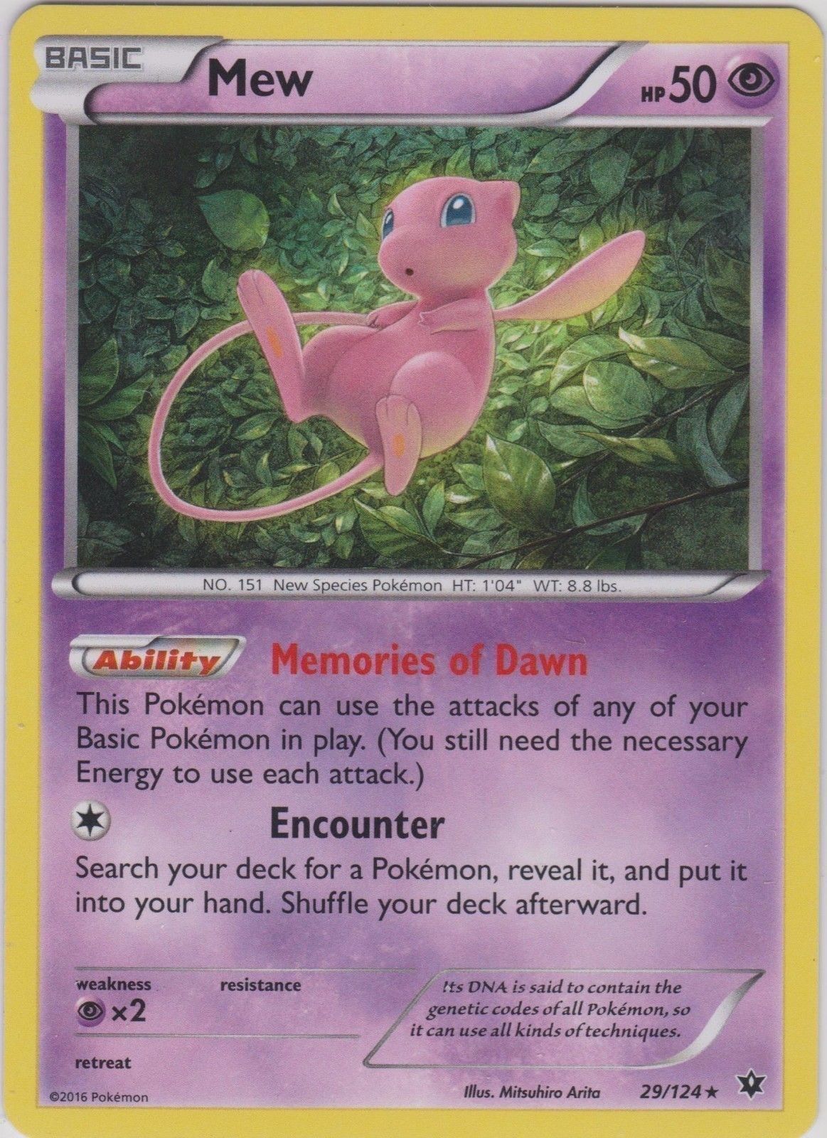 Mew - 29/124 - Holo Rare